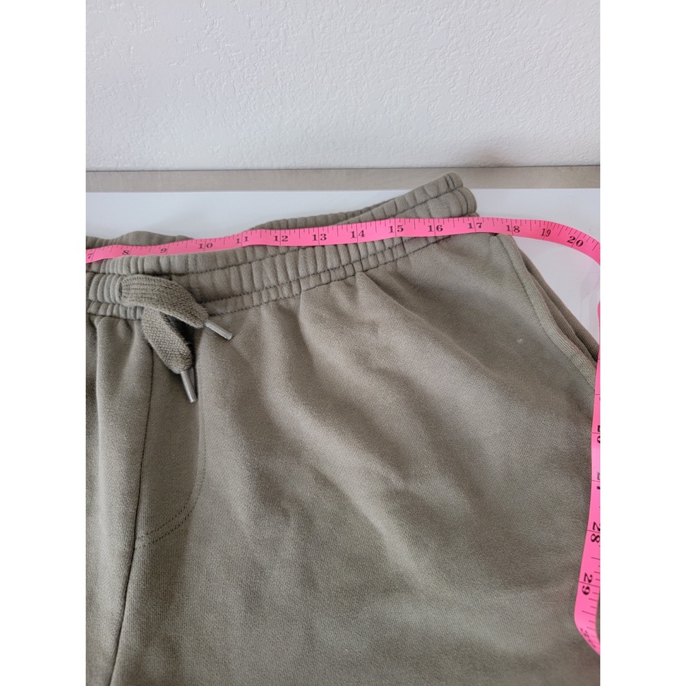 Lacoste Men's Sweat Shorts Tan XL Elastic Waist Drawstring Lounge Casual - Picture 5 of 9